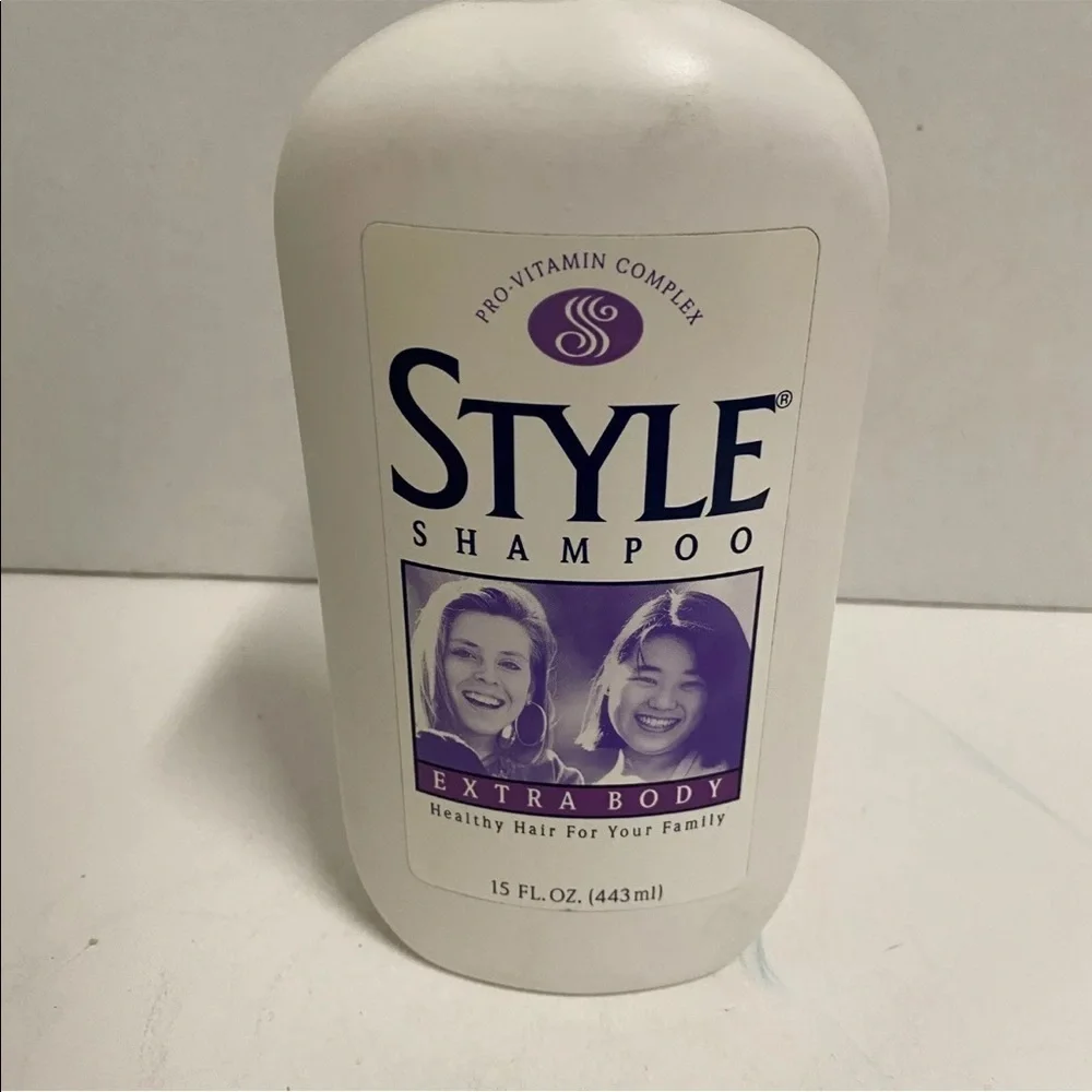 Style Shampoo Extra Body Vitamin Complex Vintage